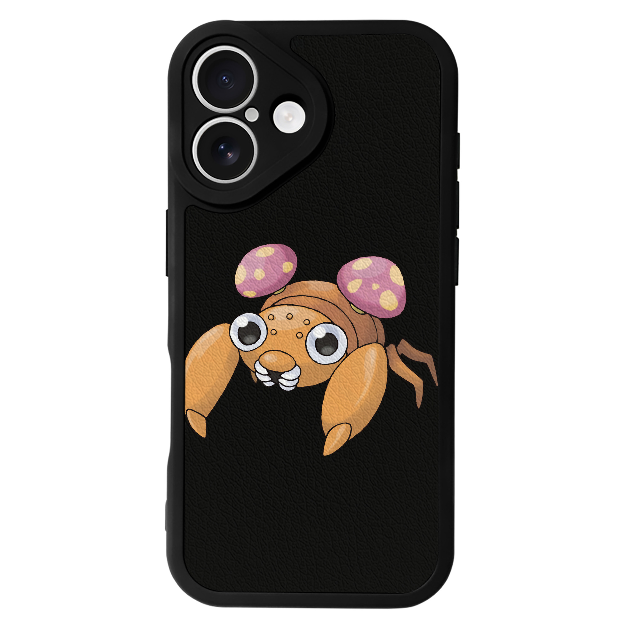 （画像用） ポケットモンスター Pokémon 【iPhone 16シリーズ対応】シリコンスマホケース（レザー調） 材質：シリコン